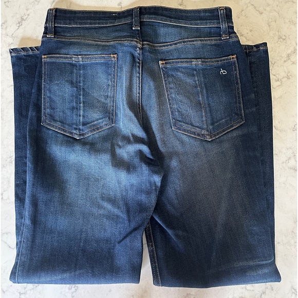 Rag & Bone Nina High Rise Ankle Cigarette in Arrowmill - 28 - Picture 4 of 8